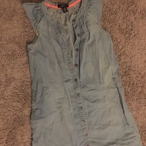 Girls denim dress